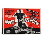 House of Frankenstein // Vintage Movie Poster (26"W x 18"H x .75"D)