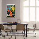 Monstre De Londres (Werewolf of London) // Vintage Movie Poster (18"W x 26"H x .75"D)