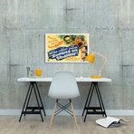 Zombies on Broadway // Vintage Poster (26"W x 18"H x .75"D)