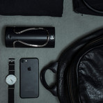 Travel Bottle // Skin + Shower Set (Classic Black)