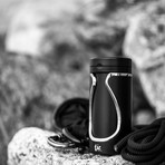 Travel Bottle // Skin + Shower Set (Classic Black)