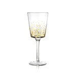 Gold Luster Goblet // Set of 4