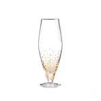 Gold Luster Prosecco Glass // Set of 4