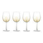 Gold Luster Pinot Noir Glass // Set of 4