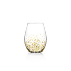 Gold Luster Stemless // Set of 4