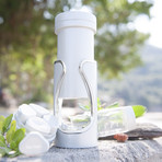 Travel Bottle // Skin + Shower Set (Classic Black)