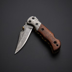 Clip Point Long Bolster (Rosewood)