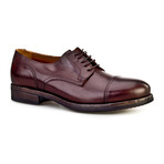 Savas Plain Toe Cap Brogue // Brown (Euro: 43)