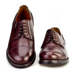 Savas Plain Toe Cap Brogue // Brown (Euro: 43)