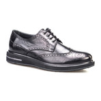 Elvan Wingtip Brogue // Black (Euro: 42)