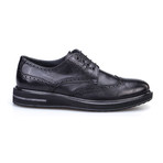 Elvan Wingtip Brogue // Black (Euro: 42)