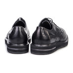 Elvan Wingtip Brogue // Black (Euro: 42)