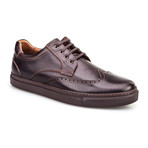 Levent Wingtip Sneaker // Brown (Euro: 43)