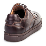 Levent Wingtip Sneaker // Brown (Euro: 43)