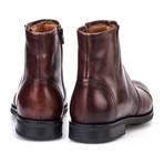 Sermih Plain Toe Cap Boot // Brown (Euro: 41)