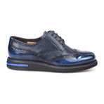 Serhat Wingtip Brogue // Dark Blue (Euro: 40)