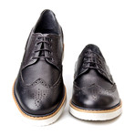 Ayberk Wingtip Brogue // Black (Euro: 39)