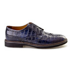 Arslan Wingtip Oxford // Dark Blue (Euro: 43)