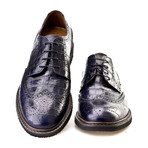 Arslan Wingtip Oxford // Dark Blue (Euro: 41)