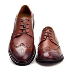 Arslan Wingtip Oxford // Tobacco (Euro: 43)