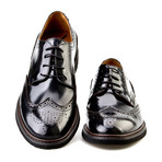 Arslan Patent Wingtip Oxford // Black (Euro: 43)