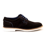 Egeman Suede Oxford // Black (Euro: 42)