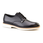 Cem Textured Oxford // Black (Euro: 40)