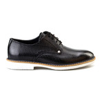 Cem Textured Oxford // Black (Euro: 40)