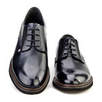 Cem Textured Oxford // Navy (Euro: 41)