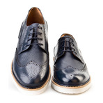 Asil Wingtip Brogue // Dark Blue (Euro: 44)