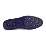 Cumhur Perforated Oxford // Dark Blue (Euro: 42)