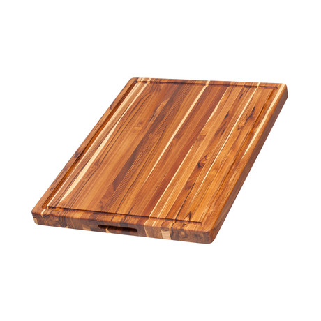 Carving Board with Hand Grips & Juice Canal (20"L x 15"W x 1.5"H)