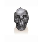 Skull Candle // Silver (Metallic Black)