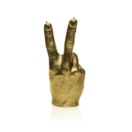 Hand Peace // Set of 2 (Brass)