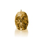 Small Skull Candle (Metallic Black)