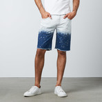 Demi-Bleached Shorts // Blue (38)