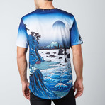 Scenic Souvenir Tee // Blue (L)