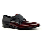 Carlos Double Monk Strap Oxford // Red (US: 8)