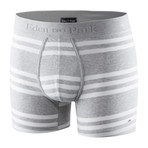 Multi Striped Boxer Brief // Gray (M)