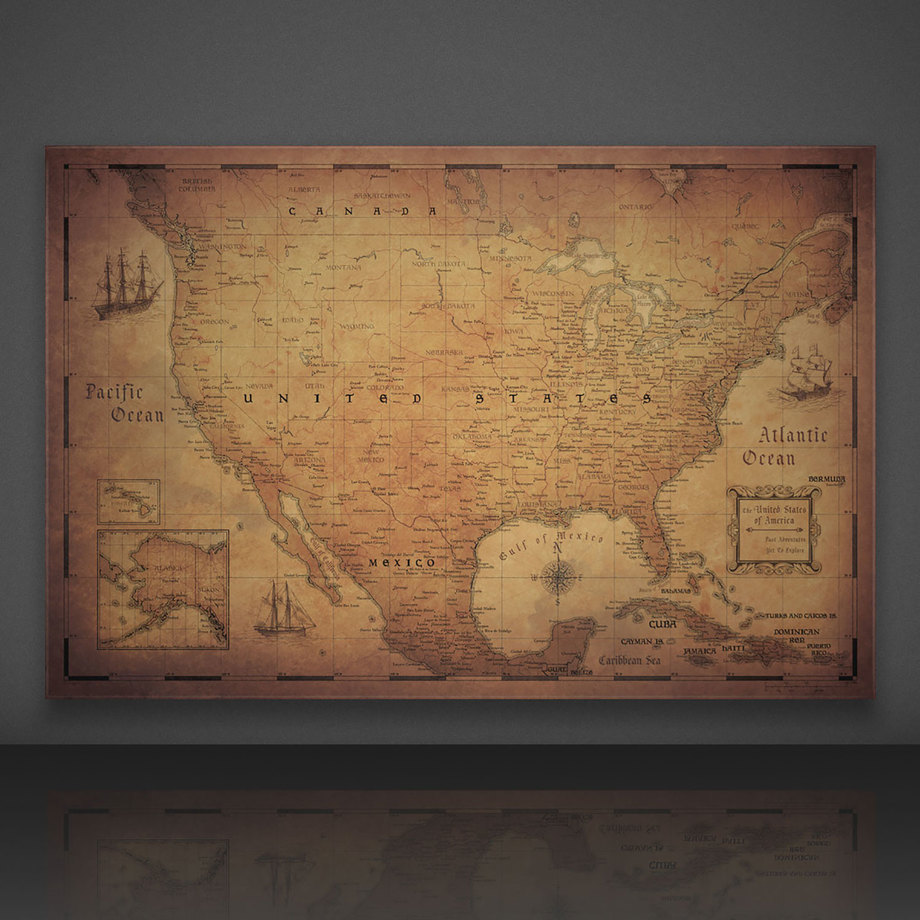 Conquest Maps - Creatively Display Your Adventures - Touch Of Modern