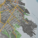 San Francisco Street Map // Version 2 (Paper)