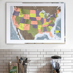 USA Map // Version 2 (Paper)