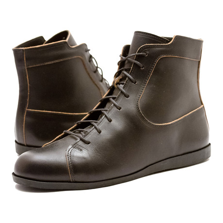 Dash Lace-Up Sneaker Boot // Black (US: 7)