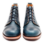 Muller Captoe Lace-Up Boot // Navy (US: 9)