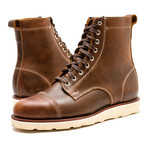 Hunter Lace-Up Tall Sneaker Boot // Brown (US: 9)