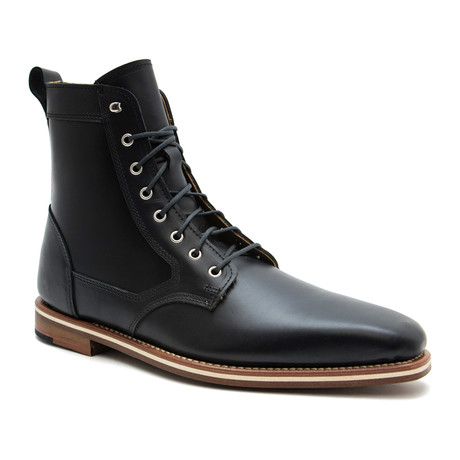 Deacon Lace-Up Tall Boot // Black (US: 7)