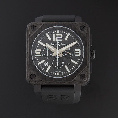 Bell & Ross Aviation Phantom Chronograph Automatic // BR0194-CA FIBER // Store Display