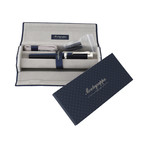 Montegrappa Desiderio Fountain Pen // Navy Blue (Fine Nib)