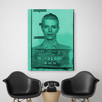 David Bowie 1976 // Green (Paper Print: 16"W x 22"H)