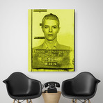 David Bowie 1976 // Yellow (Paper Print: 16"W x 22"H)